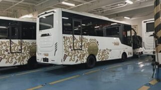 Bus Trans Palu Dihentikan